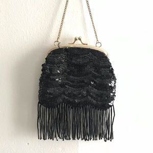 Banana Republic beaded evening bag